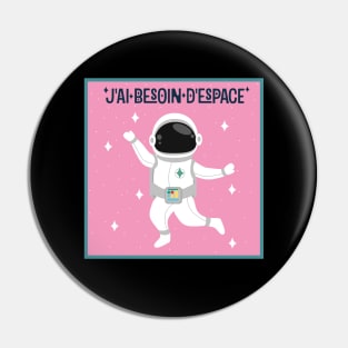 I need space in French Pin