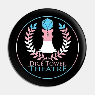 Dice Tower Theatre Logo - Transgender Pin