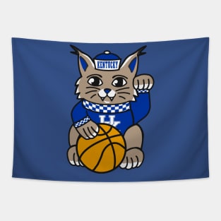 Kentucky Beckoning Wildcat Tapestry