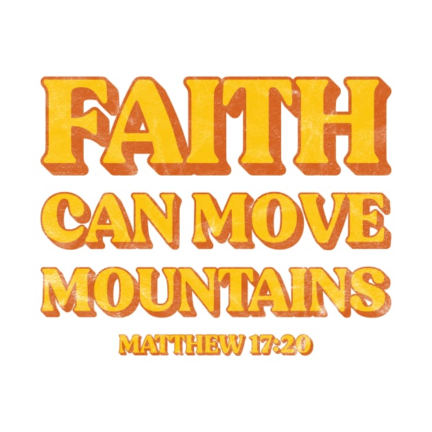 Vintage Faith Can Move Mountains Christian by JeanetteThomas