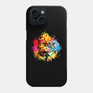 Cat watercolor Phone Case