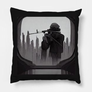 Sniper | Comics Style Pillow