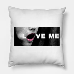 Love Me. Bad Girls. Pink Lips. Punk girl. Open mouth. Love. Punk girls. Pillow