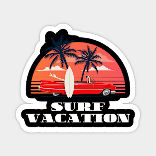 THE SURF VACATION Magnet