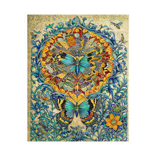 Vintage Butterfly Posters and Art T-Shirt