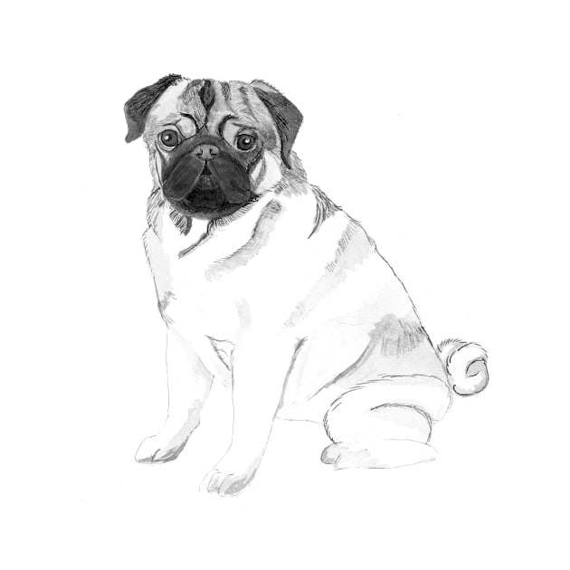 PUG by carynbourke