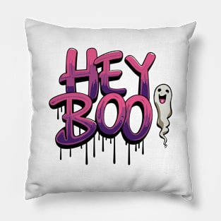 Retro Hay Boo, Halloween Ideas Pillow