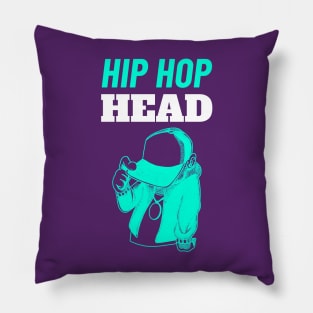 Hip Hop Head - Gift for Hip Hop Lovers Pillow