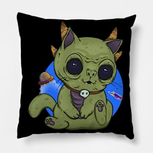 Cat Aliens Pillow