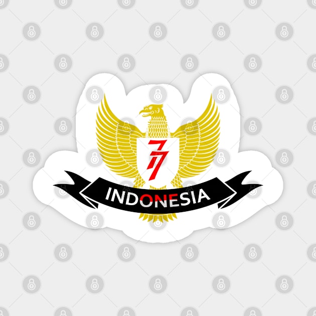 Indonesia 77 - 01 Magnet by SanTees