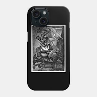 Rhythm Band, Musicians Playing Jazz 1935-1943 by Elizabeth Olds Phone Case