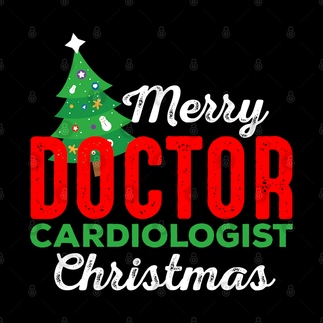 Merry Doctor Cardiologist Christmas by indigosstuff