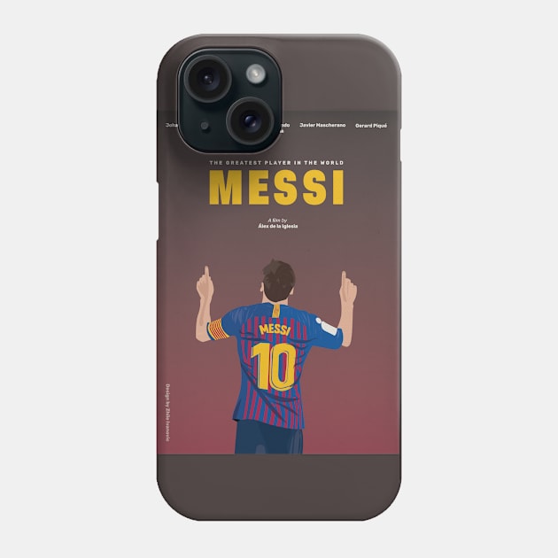 Leo Messi 10 FC Barcelona Phone Case by Zigg Zagg Apparel