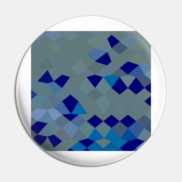 Blue Pigment Abstract Low Polygon Background Pin by retrovectors