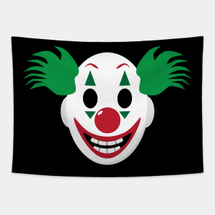 Clown Mask Tapestry