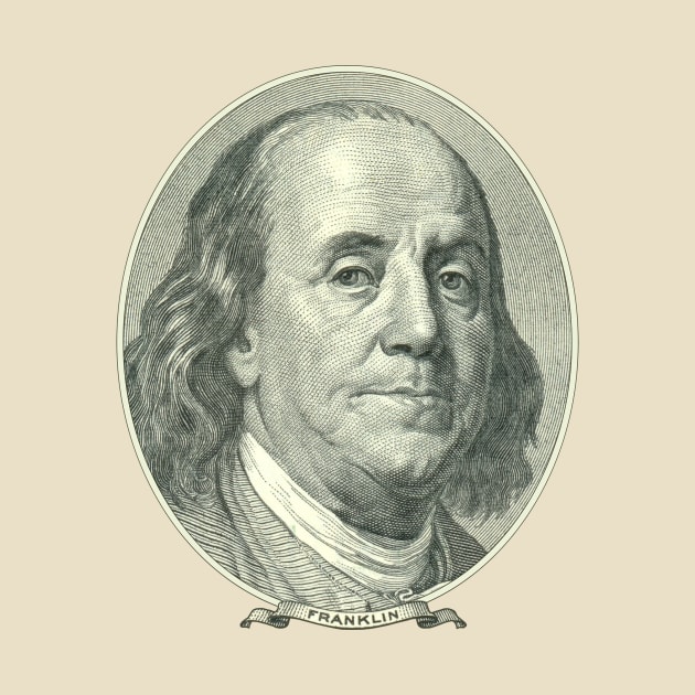 Benjamin Franklin Portrait Fanart by NeilGlover