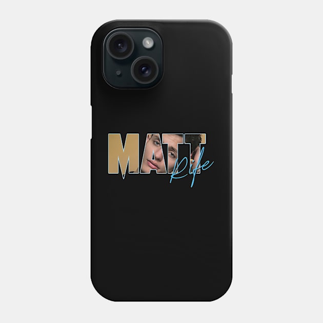 Matt Rife Phone Case by David Hurd Designs