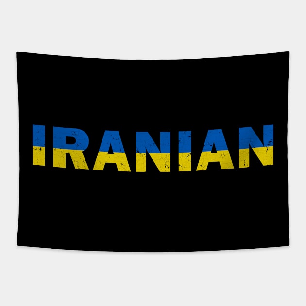 Joe Biden Iranian People Ukraine Tapestry by valentinahramov