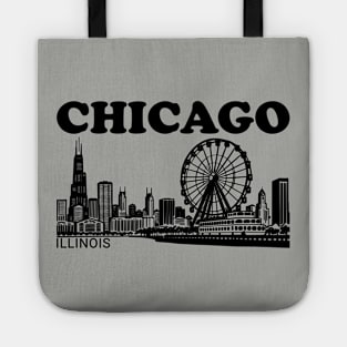 Chicago Cityscape Tote