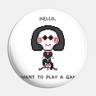 Jigsaw from Saw (Movie) Pin