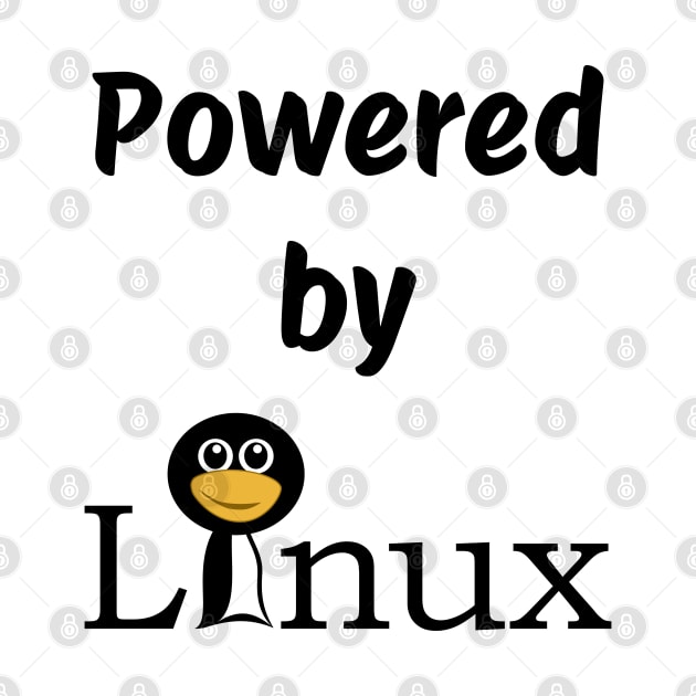 Powered By Linux by Tees4Chill