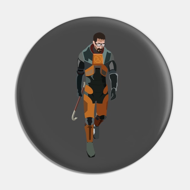 Gordon Freeman Pin by MunkeyCrank