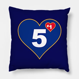 STL #1 in your heart Pillow