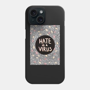 Hate is a Virus – Stop Asian Hate Phone Case