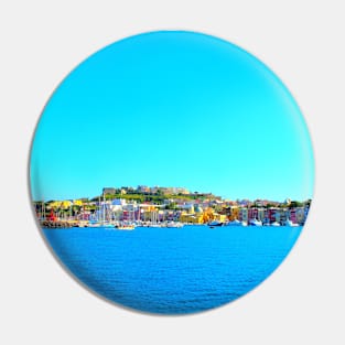 View at Isola di Procida on the Tyrrhenian Sea Pin