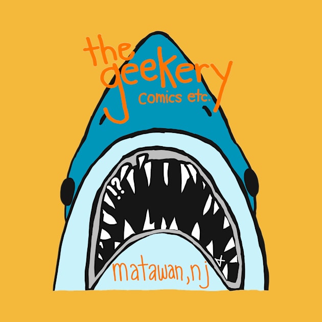 the geekery shark by the geekery