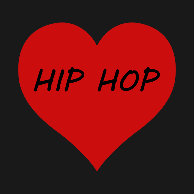 Hip Hop Love Heart by SpotterArt