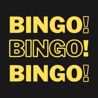 Bingo Bingo Bingo Yellow T-Shirt