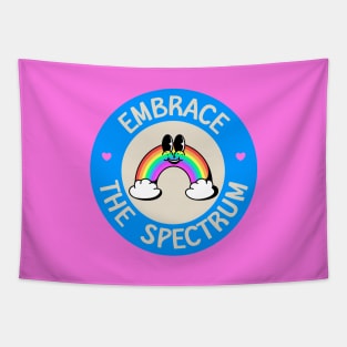 Embrace The Spectrum - Gender Spectrum or Sexuality Spectrum Tapestry