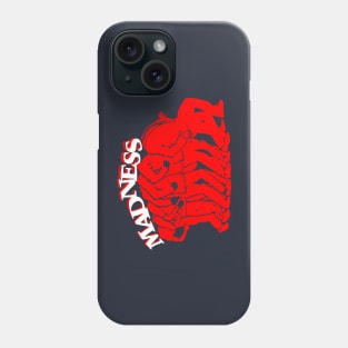 Vintage Madness - Red Phone Case
