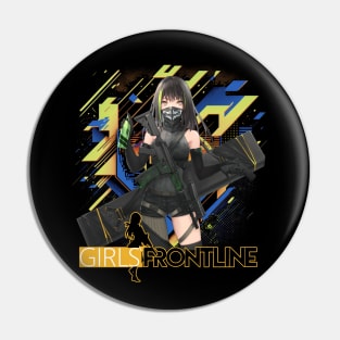 M4A1 Your Reliable AR T-Doll - GFL Enthusiast Shirt Pin