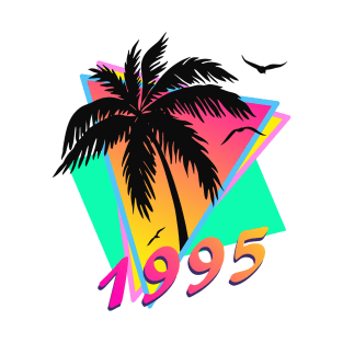 1995 Tropical Sunset T-Shirt