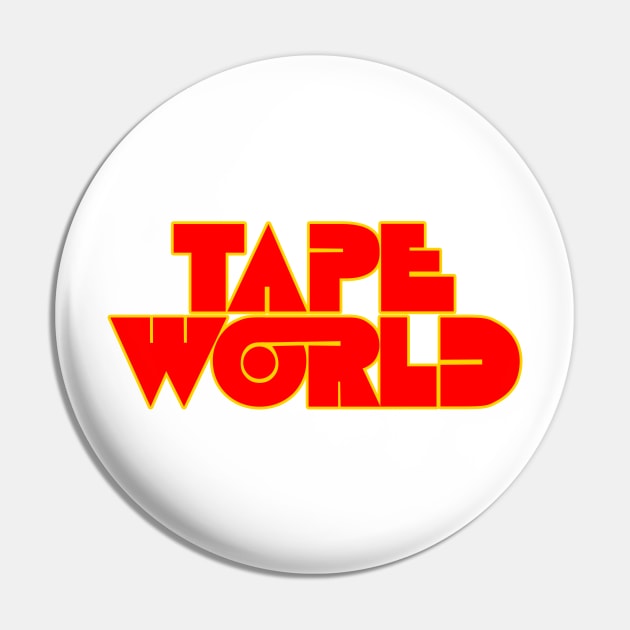 Tape World Music Store Pin by carcinojen