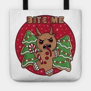 Gingerbread Krampus Tote