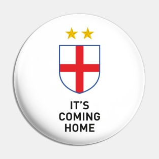 England Football World Cup - It's Coming Home Pin