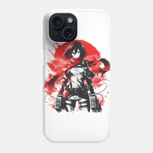 mikasa Phone Case