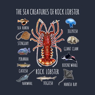 The Sea Creatures Of Rock Lobster T-Shirt