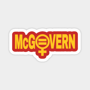 George McGovern Feminist Magnet