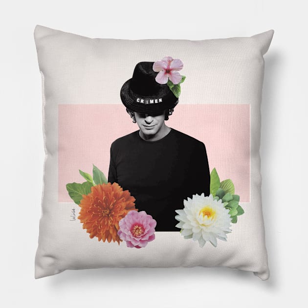 Cerati Crimen Collage Pillow by luliga