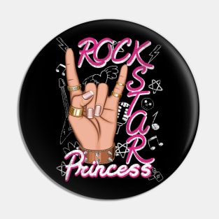 Rockstar Princess Pin