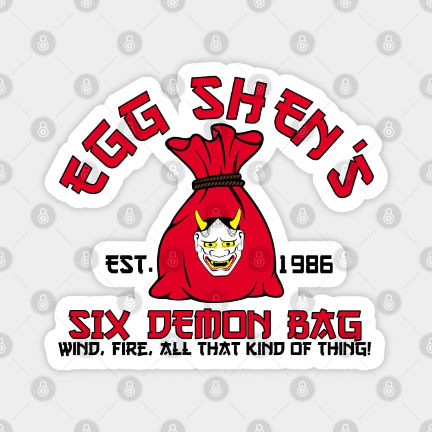 Egg Shen's six demon bag Magnet by carloj1956