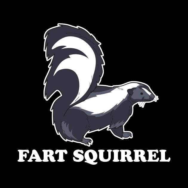 Fart Squirrel Skunk by Portals