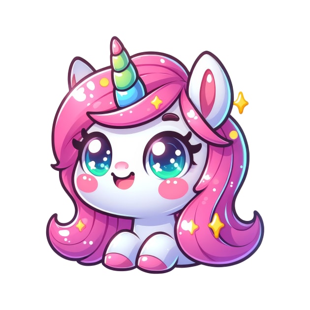 Kawaii Unicorn by TranquilAsana