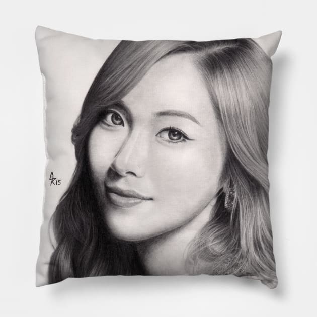 Girls' Generation Jessica Jung Pillow by kuygr3d