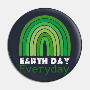 Teacher happy Earth day Everyday 2024  gift april 22 Rainbow Pin