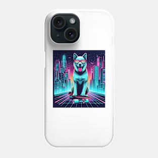 Dog Skateboarding Phone Case